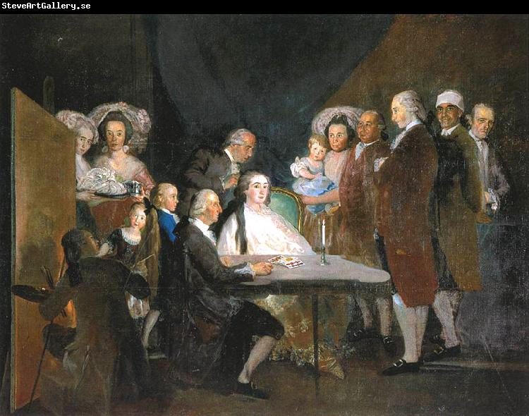 Francisco de Goya La familia del infante don Luis de Borbon